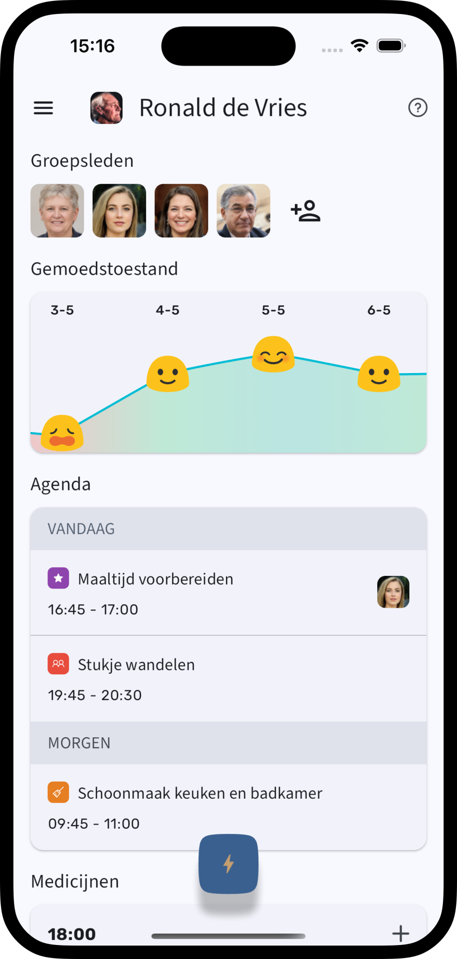 Mantelzorger-app-iPhone
